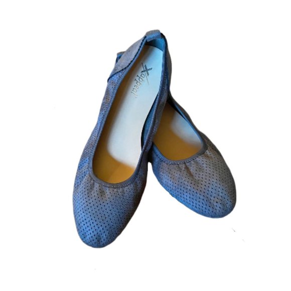 Xappeal Womens Clair Slip On Ballet Flats - Grey - Picture 3 of 8